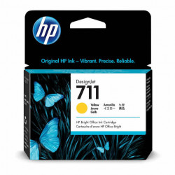 HP 711 (CZ132A) Amarillo - Cartucho de Tinta