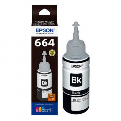Epson T664120 Negro - Botella de Tinta