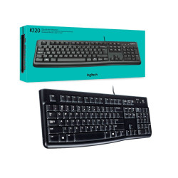 Logitech K120 USB - Teclado Estándar