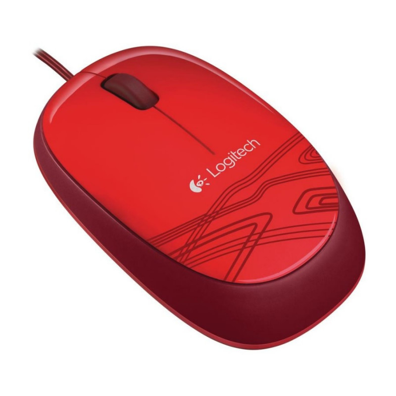 Logitech M105 USB - Mouse Rojo