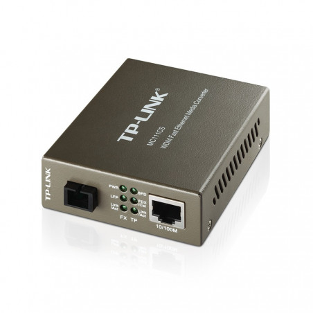 TP-Link MC111CS - Convertidor Multimedia WDM de 10/100Mbps