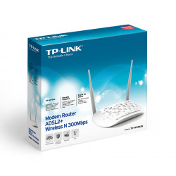 TP-Link TD-W8961N - Módem Router Inalámbrico ADSL2+ N 300Mbps
