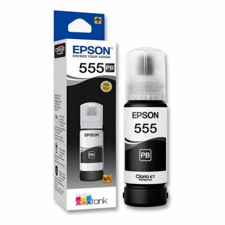 Epson T555120 Negro - Botella de Tinta