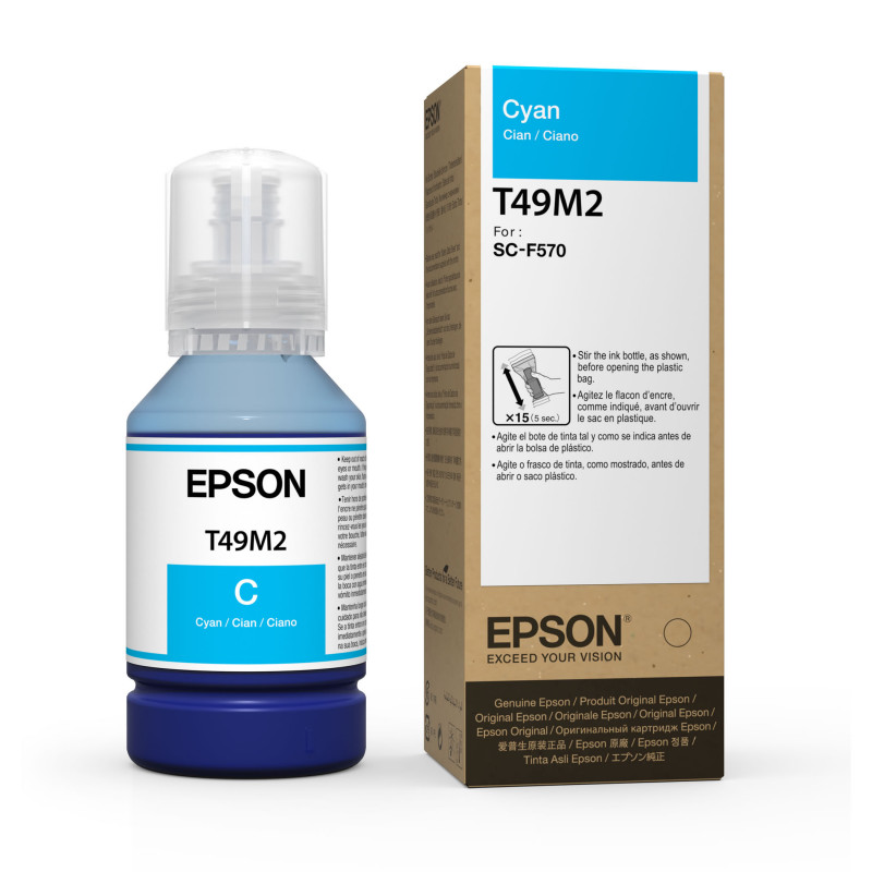 Epson T49M220 Cian - Tinta de Sublimaci贸n Original