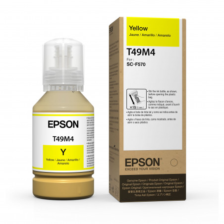 Epson T49M420 Amarillo - Tinta de Sublimaci贸n Original