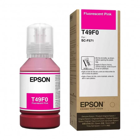 Epson T49F020 Rosa Fluorescente - Tinta de Sublimación Original