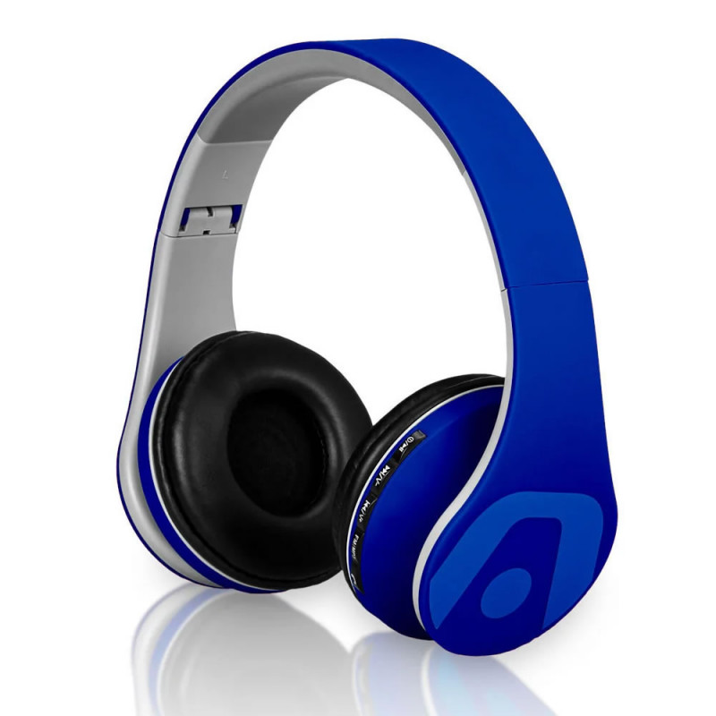 Auricular Argom Tech (ARG-HS-2552BL) Ultimate Sound Vibe BT Wireless Headset (Azul)