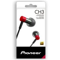 Auriculares Pioneer (SE-CH3T/R) Rojo