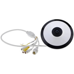 Cámara Dahua (IPC-EW5541P-AS) Tipo Ojo de Pez IR Red WizMind 5MP