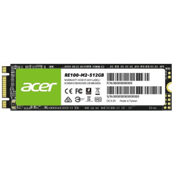 SSD 512 GB Acer RE100-M2-512GB M.2