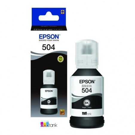 Epson T504120 Negro - Botella de Tinta