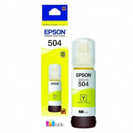 Epson T504420 Amarillo - Botella de Tinta