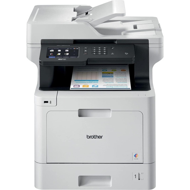 Impresora Laser Brother MFC-L8900CDW Multifunción Color Duplex Red