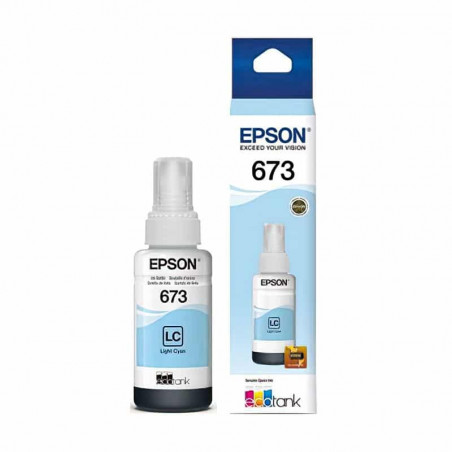 Epson T673520 Cian Claro - Botella de Tinta
