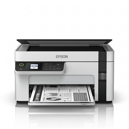 Epson M2120 Ecotank - Impresora Multifunción Blanco & Negro